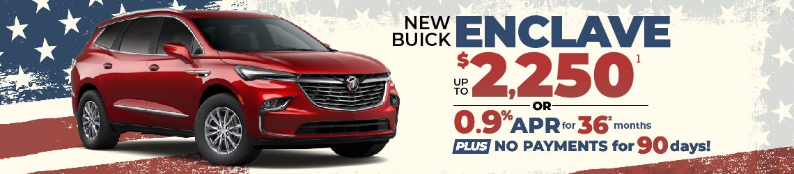 2024 Buick Enclave save up to $2250