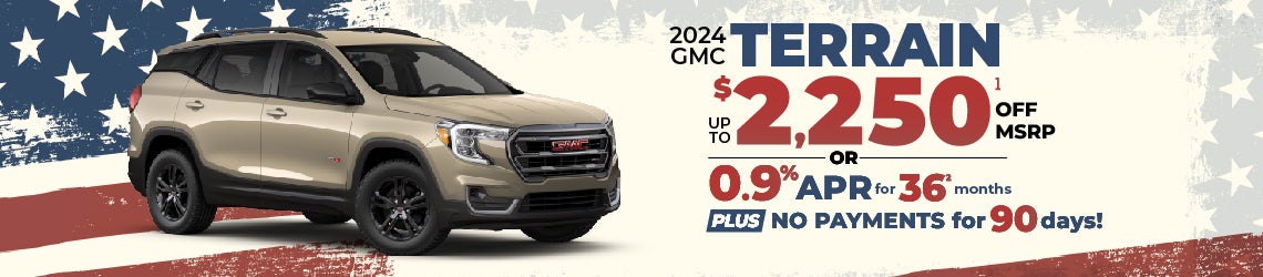 2024 GMC Terrain - save up to $2250